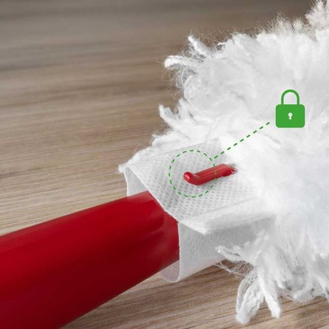 Wkłady do miotełki do kurzu Vileda Flex&Catch, 5 sztuk, Włókna 100% z recyklingu, Wkład 360°