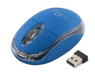 TM120B Mysz bezprzewodowa 2.4GHz 3D optyczna USB Condor niebieska