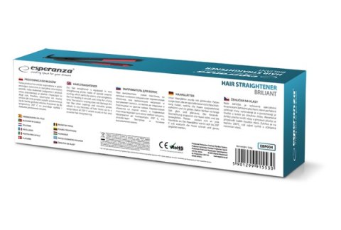 EBP004 Esperanza prostownica do włosów brilliant