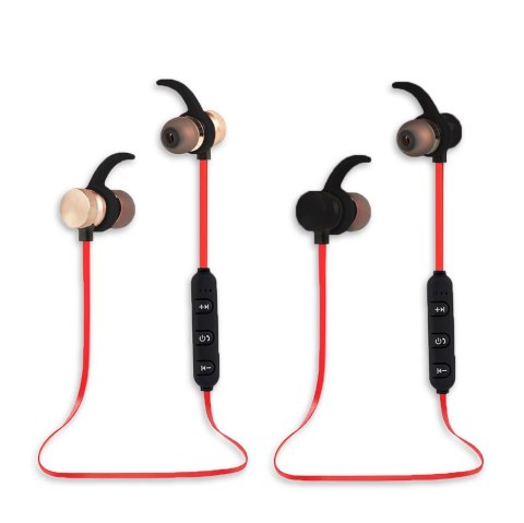 EH186L Esperanza słuchawki douszne bluetooth metalowe miedziane