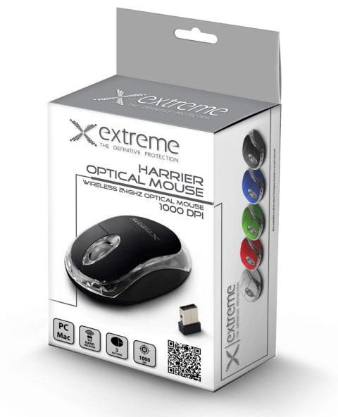 XM105K Extreme mysz bezprz. 2.4ghz 3d opt. usb harrier czarna