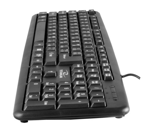 TK101UA Titanum klawiatura przewod. standardowa usb ua