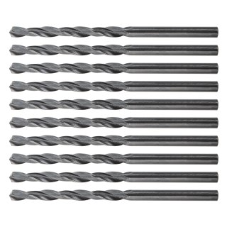 Wiertła do metalu HSS, 4.0 mm, 10 szt.