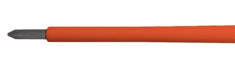 Wkrętak krzyżowy 1000V, PH0 x 60 mm, S2