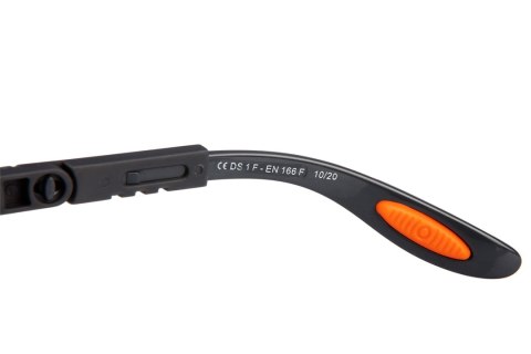 Okulary ochronne poliwęglanowe, żółte soczewki