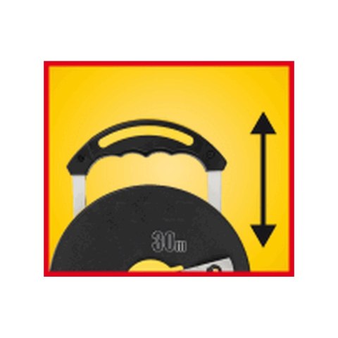 Taśma miernicza włókno szklane 30 m