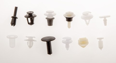 Zestaw spinek samochodowych Peugeot, 345 sztuk