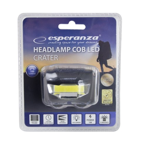 EOT037 Esperanza latarka led czołowa crater