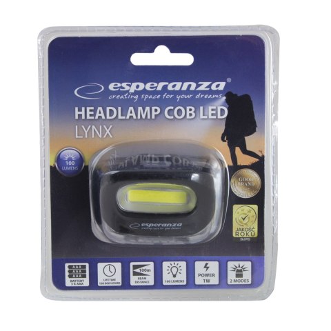 EOT038 Esperanza latarka led czołowa lynx