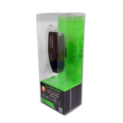 EOT059 Esperanza profesjonalna lampka rowerowa led na przód polar pro 3100 lx
