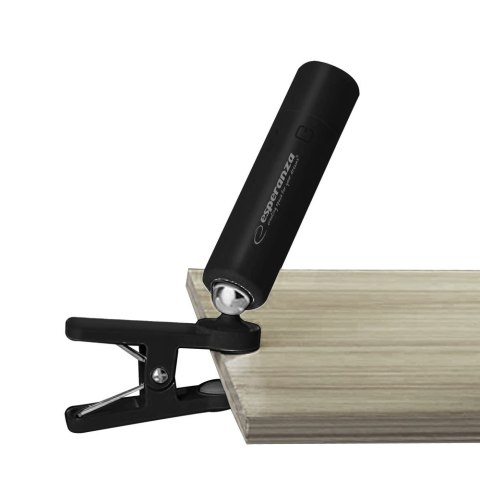 ELD118K Esperanza lampka biurkowa led 3w1 agena czarna