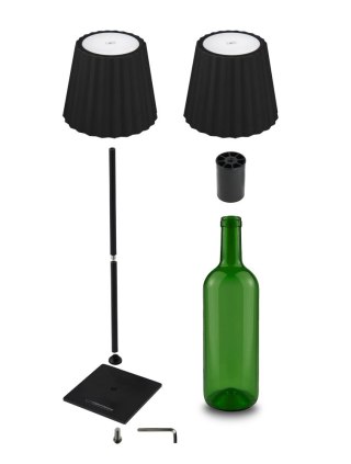 ELD120K Esperanza lampka biurkowa led turais czarna