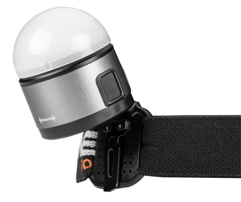 Lampa czołowa biwakowa aku 250+200 lm