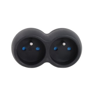 ELK312K Esperanza rozgałęźnik elektryczny 2 gn. czarny