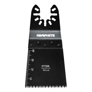 Brzeszczot do urządzenia wielofunkcyjnego, do cięcia wgłębnego, 14TPI, HCS, 45 mm