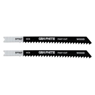 Brzeszczot do wyrzynarki, 8 TPI, HCS, uchwyt typu U, 2 szt., zgrubne cięcie