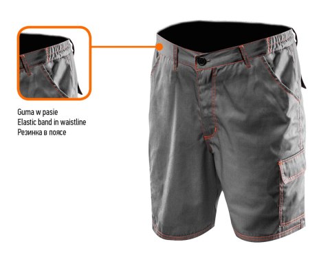 Krótkie spodenki BASIC, rozmiar XXL/58