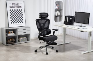 Activejet Fotel biurowy Ergonomiczny YK848 czarny