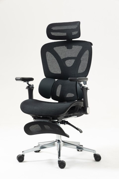 Activejet Fotel biurowy Ergonomiczny YK848 czarny