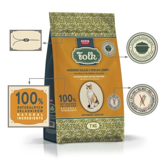 FOLK Mazurski gulasz z królika i sarny z burakami i dodatkiem żurawiny 7kg