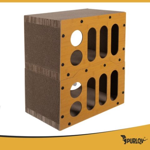 Drapak dla kota - dwupiętrowy domek Purlov 27017