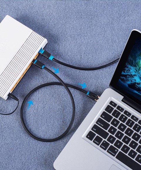 Kabel Ethernet Vention Cat8 SFTP 40Gbps 2GHz 2m