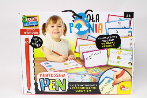 Lisciani Montessori Pen szkoła pisania 18tab.01320
