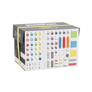 MARIOINEX Klocki Mini Waffle Konstruktor Expert, 501 elementów