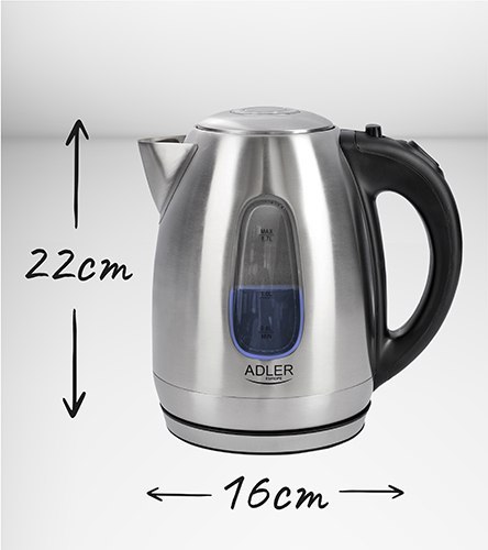 AD 1223 Czajnik metalowy 1,7 l