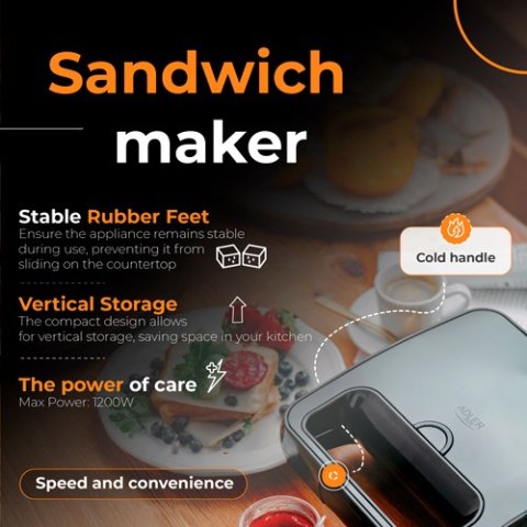 AD 3079 Opiekacz do kanapek