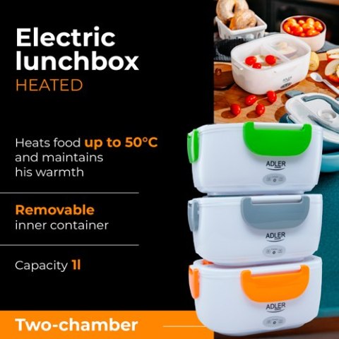 AD 4474 grey Pojemnik na żywność - podgrzewany