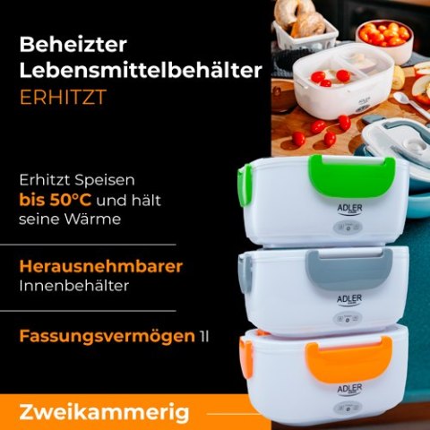 AD 4474 grey Pojemnik na żywność - podgrzewany