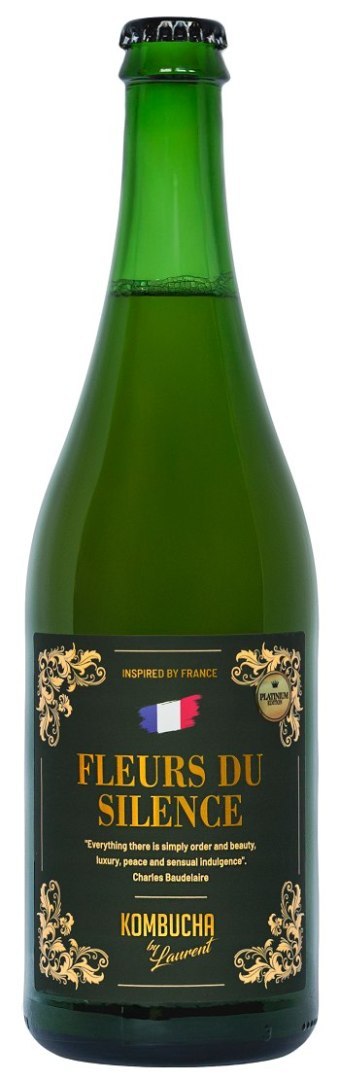 KOMBUCHA O SMAKU LAWENDY I ROZMARYNU (CHARLES BAUDELAIRE) BIO 750 ml - KOMBUCHA BY LAURENT (PLATINIUM)