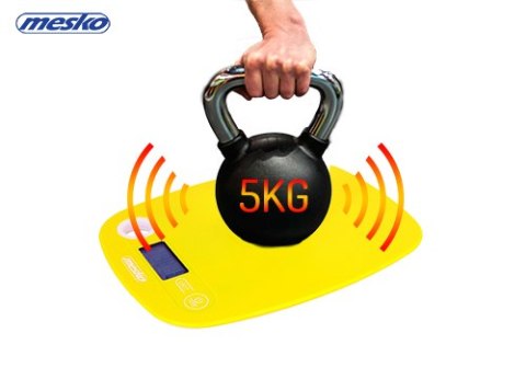 MS 3159 yellow Waga kuchenna