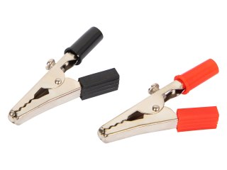 96-715# Krokodylek średni nh 029 czarny + czerwony