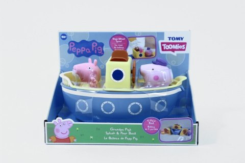 TOMY Świnka Peppa Zabawa na łodzi E73414 /4