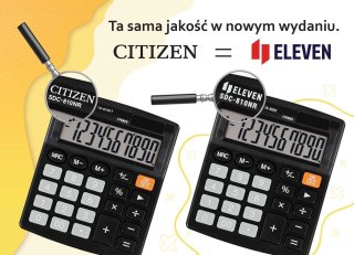 Eleven kalkulator biurowy SDC-888X-BK zastępuje Citizen