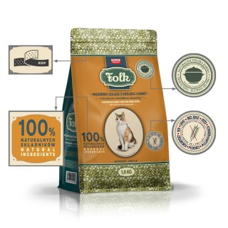 FOLK Mazurski gulasz z królika i sarny z burakami i dodatkiem żurawiny 1.6kg