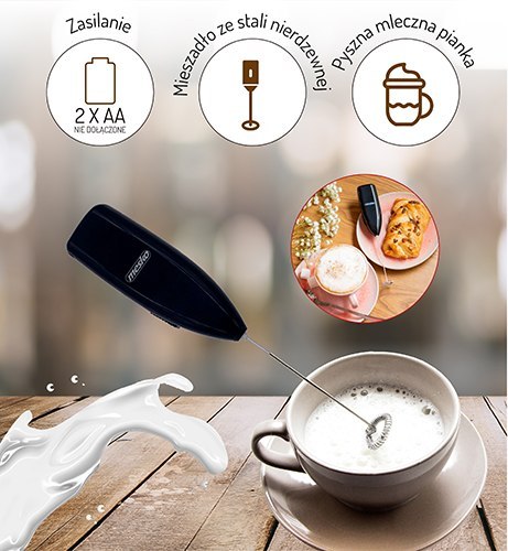 MS 4502 black Spieniacz do mleka