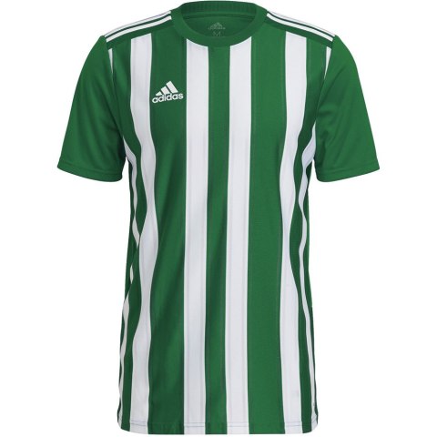 ND05_K12715-S H35644 Koszulka męska adidas Striped 21 Jersey zielono-biała H35644 r.S