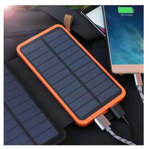 PANEL SOLARNY TURYSTYCZNY ROZKŁADANY ŁADOWARKA TELEFONU POWERBANK