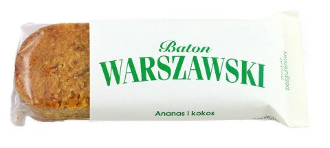 BATON ANANAS I KOKOS BEZGLUTENOWY 50 g - WARSZAWSKI