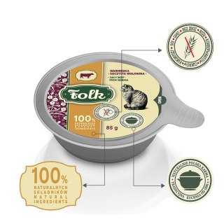 FOLK Warmińska soczysta wołowina szalka 85g