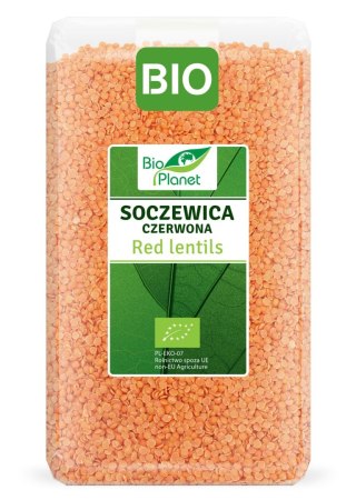 SOCZEWICA CZERWONA BIO 1 kg - BIO PLANET