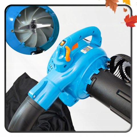 Dmuchawa do liści 3w1 Odkurzacz Rozdrabniacz Dmuchawa Spalinowa 3000W Mocy