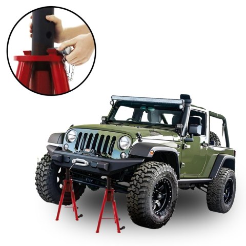 Kobyłka Podpora Warsztatowa 12 ton kobyłka regulowana 74-122 cm stalowa 12t