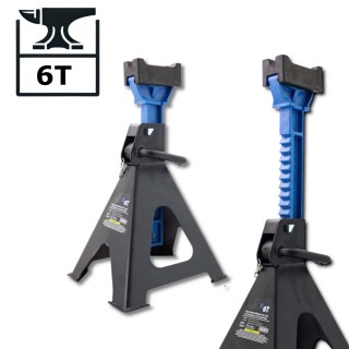 Kobyłki warsztatowe 6t samochodowe podstawki podpory zestaw 4x stalowe