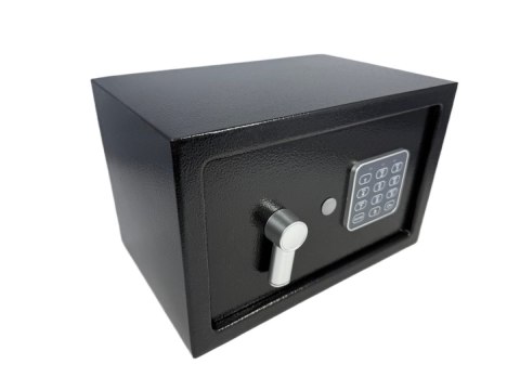 Kompaktowy sejf biurowy na kod i klucz