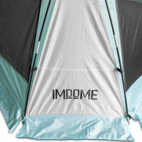 Namiot domek ogrodowy 3.5x3.5m błękitny UV ściany moskitiera