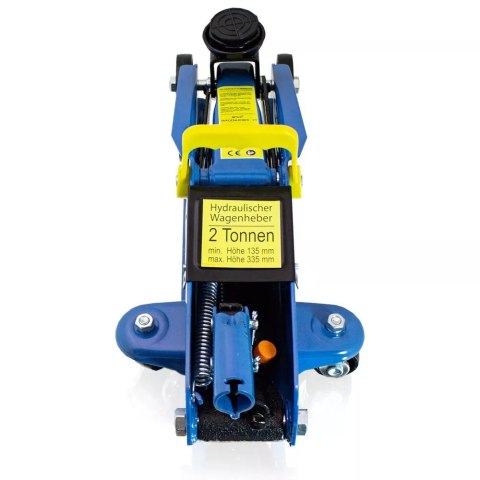 Podnośnik hydrauliczny Lewarek żaba 2T z walizką do samochodu i warsztatu